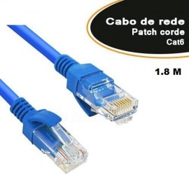 Patch Cord CAT6 com 1,8 Metros - Empire