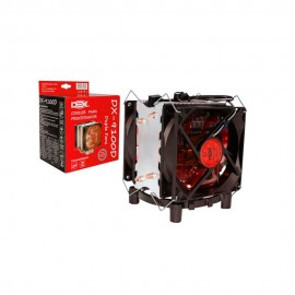 Cooler Gamer Universal Amd E Intel Led Vermelho Dex - DX-9100D