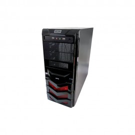 Gabinete Gamer WiseCase WS-73 Black Piano sem Fonte