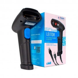 Leitor de Codigo de Barras e QR Code 2D USB LCB-Q200 Exbom