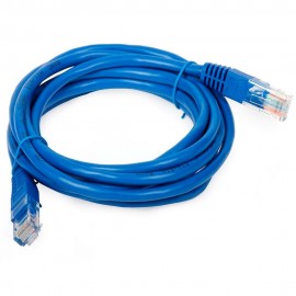 Patch Cord CAT5E  1,8 MTS Azul