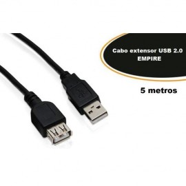 Cabo Extensor USB 2.0 AM/AF 5 mts - Empire