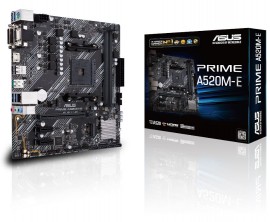 Mother Asus Prime A520M-E/BR AM4, M.2, USB 3.2 Gen 2 Tipo-A