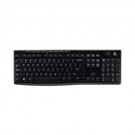 Teclado Sem Fio Logitech K270 ABNT Preto - 920-004427