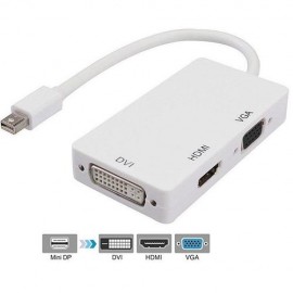 Cabo Mini Displayport Para DVI+ HMDI + VGA - EMPIRE
