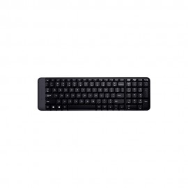 Teclado Sem Fio Logitech K230 Compacto Preto