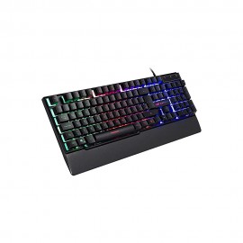 Teclado Gamer C3 Tech, LED RGB, Preto, USB, ABNT2 - KG-60BK