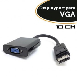 Cabo Displayport Para VGA HDB15 CB-DVGA Preto - Empire