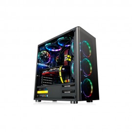 Gabinete Thermaltake V200 Tempered Glass CA-1K8-00M1WN-00 Mid Tower