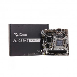 Mother Duex H81 LGA1150, DDR3, VGA e HDMI DX H81Z