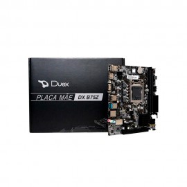 Mother Duex B75Z LGA1155, DDR3, VGA e HDMI DX B75Z