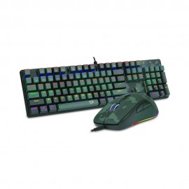 Kit Gamer Redragon S108 Light Green -Teclado Mecnico + Mouse RGB