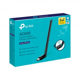 Adaptador USB Wireless TP-Link AC600 Dual Band  Archer T2U Plus
