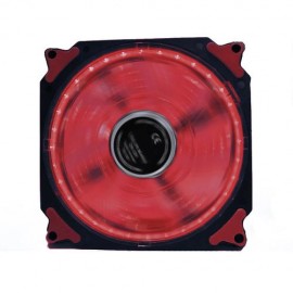 COOLER FAN 12 POR 12 LED EXTRA FORTE - VERMELHO