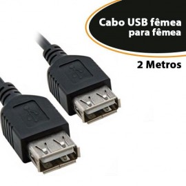 Cabo Usb fmea para fmea 2 Metros - Empire