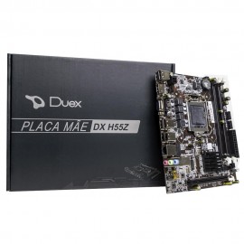 Mother Duex H55 H55Z DDR3 USB 2.0 Vga/Hdmi LGA 1156 - DX H55Z