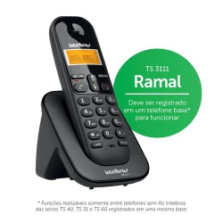 Telefone Sem Fio Intelbras Ts 3111 - Ramal