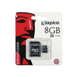 CARTO DE MEMRIA 8GB MICRO SD C/ ADAPT. KINGSTON SDC4/08GB