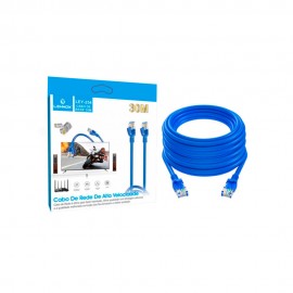 Patch Cord CAT5E 30 mts Azul