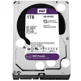 1TB WESTERN DIGITAL WD PURPLE 5400RPM 64MB