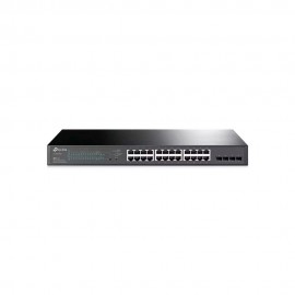 Switch TP-Link 24pt TL-SG2428P Gigabit POE c/ 4 Slot SFP Jetstream