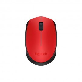 Mouse Sem Fio Logitech M170  Vermelho - 910-004639