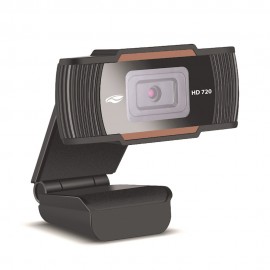 Webcam C3Tech Hd 720p WB-70BK Com Microfone